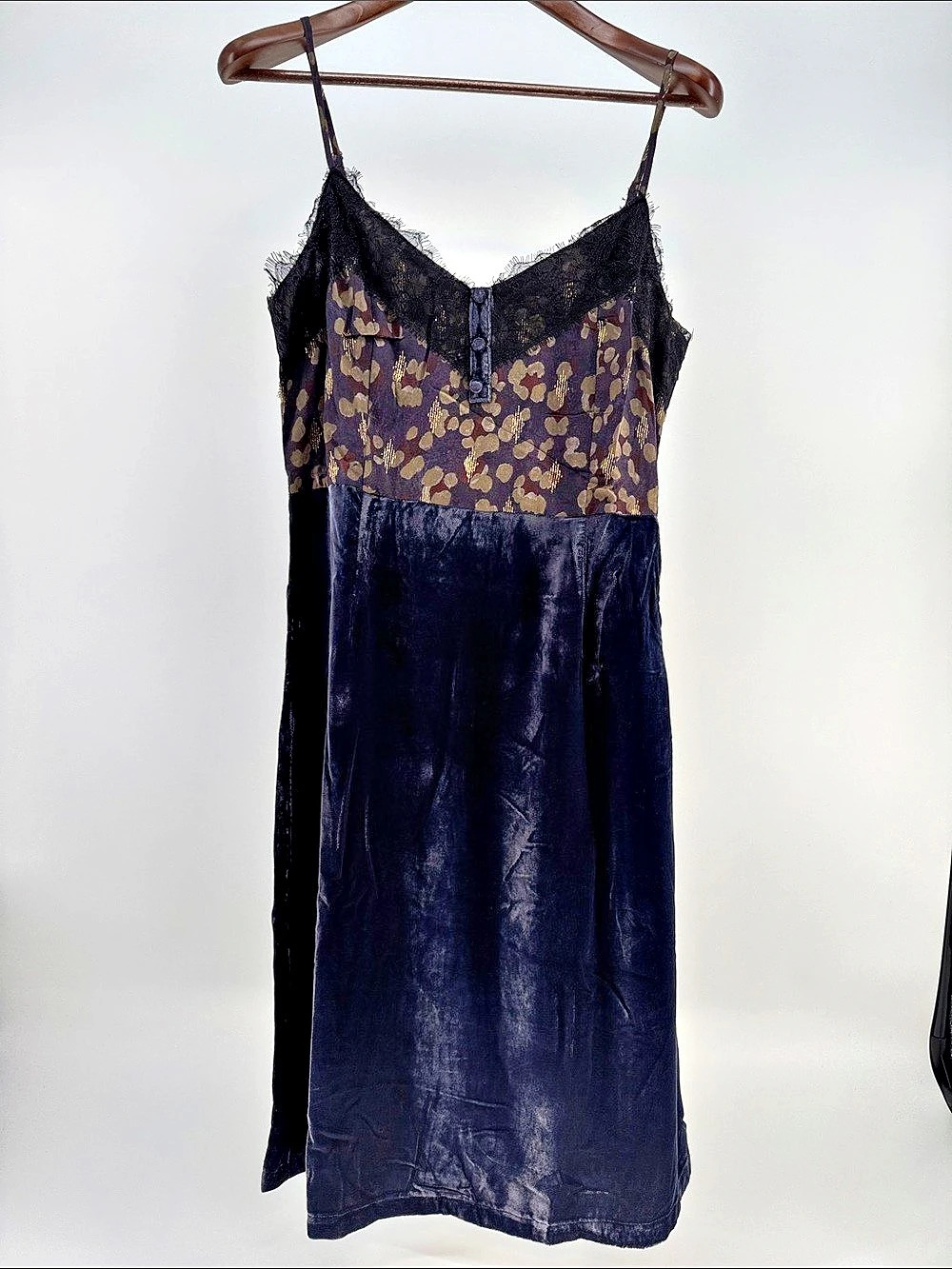 Mystree Plum Velvet Strappy Holiday Cocktail Dress Midi Dress